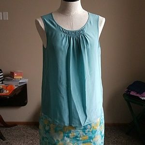Talbots sleeveless top